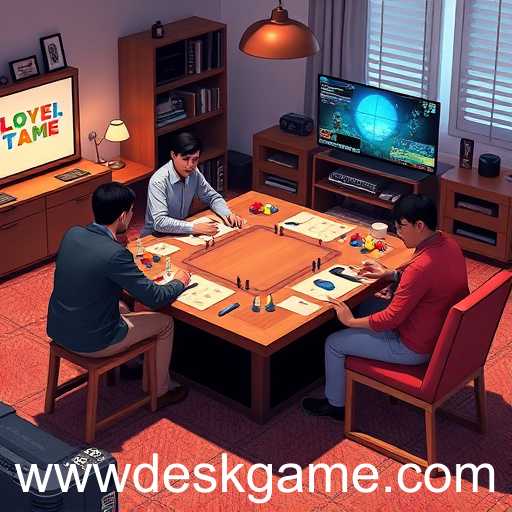 The Rise of Deskgames in the Digital Age